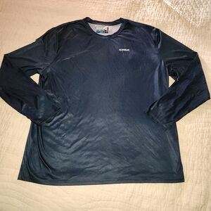 Magellan Moisture Wicking Fish Gear Long Sleeve Shirt Classic Fit  Mens Sz 2XL